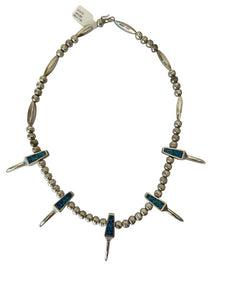 Inlaid Turquoise Bear Claw