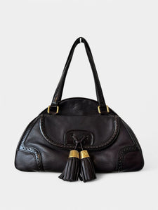 Vintage Celine Wingtip Tassel Bowler