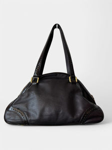 Vintage Celine Wingtip Tassel Bowler