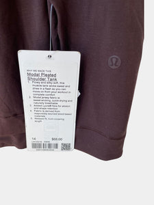 Lululemon Modal Pleated Shoulder Tank