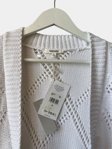 Splendid Cotton Pointelle Cardigan NWT