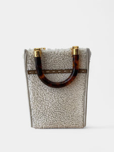 Fendi Sunshine Shopper Tote in Sherling