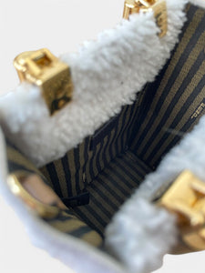 Fendi Sunshine Shopper Tote in Sherling