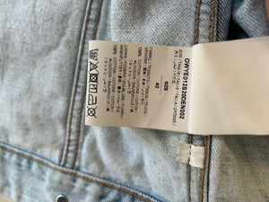 Off-White Light Wash Denim Trucker