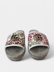 Gucci Pilar GG Floral Espadrille