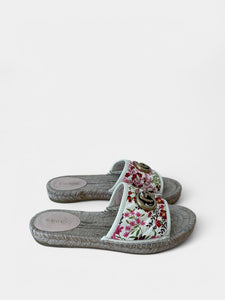 Gucci Pilar GG Floral Espadrille