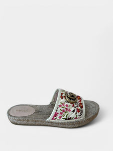 Gucci Pilar GG Floral Espadrille