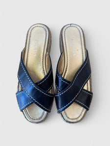 Prada Criss Cross Espadrille