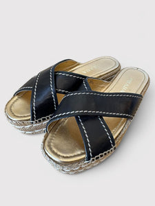 Prada Criss Cross Espadrille