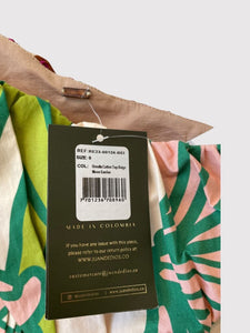 Jaun De Dios Omella Cotton Top in Moon Garden NWT