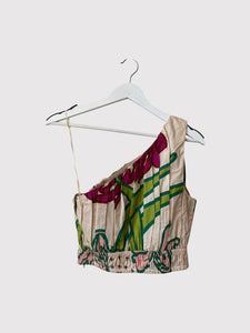 Jaun De Dios Omella Cotton Top in Moon Garden NWT