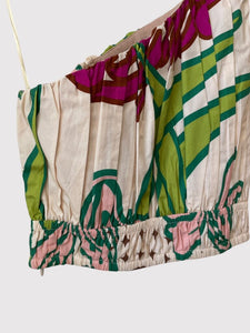 Jaun De Dios Omella Cotton Top in Moon Garden NWT