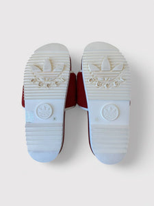 Gucci x Adidas GG Supreme Terry Slides with BAGS