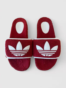 Gucci x Adidas GG Supreme Terry Slides with BAGS