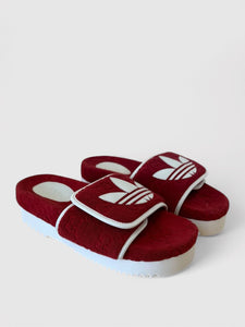 Gucci x Adidas GG Supreme Terry Slides with BAGS