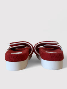 Gucci x Adidas GG Supreme Terry Slides with BAGS
