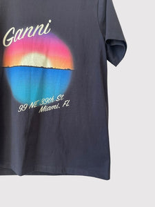 Ganni Miami Sunset Tee