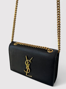 Saint Laurent Small Monogram Kate Satchel
