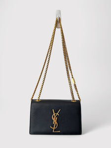 Saint Laurent Small Monogram Kate Satchel
