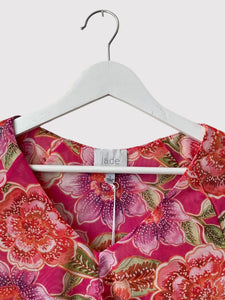 JADE Johnny Was Gloriana Mesh Tee NWT