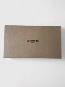 Le Monde Beryl Naplack Luna Slipper with BOX