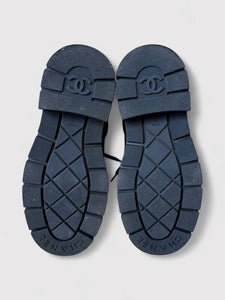 Chanel Quilted Combat Boot with BOX