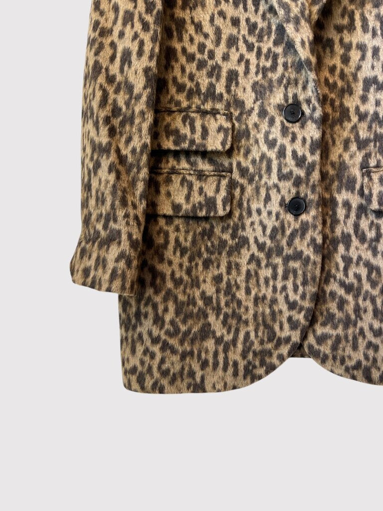 Zadig&Voltaire Violet Leopard Blazer NWT – Common Threads